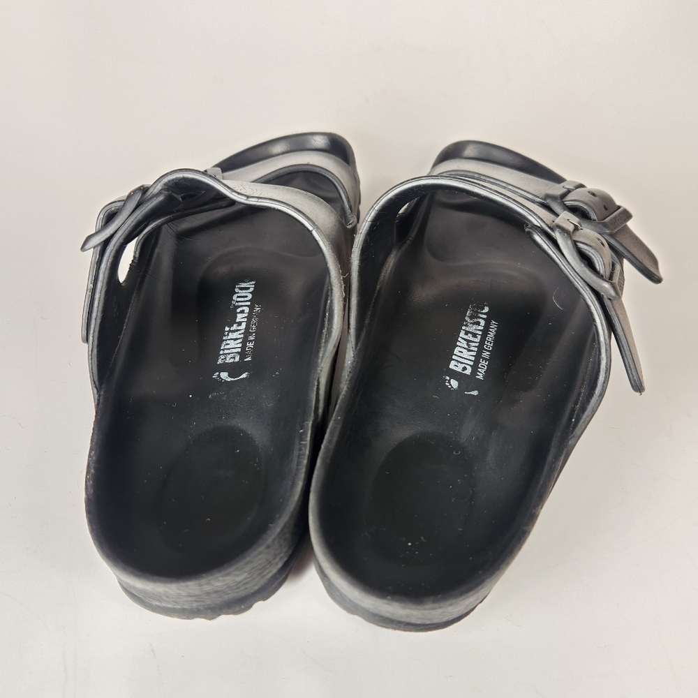 BIRKENSTOCK Women's Arizona Essentials Sandals 38 / 7 Black Slide Beachy Shoes - Picture 7 of 8